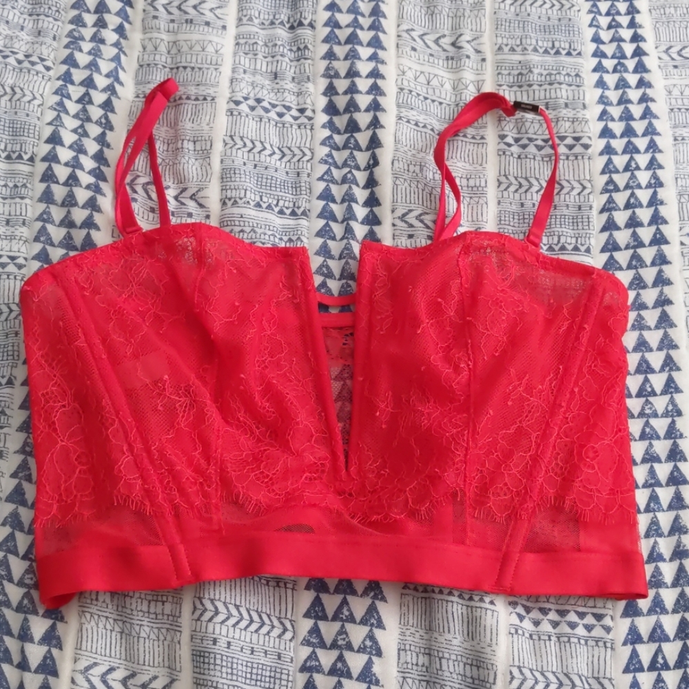 Victoria secret lace bustier